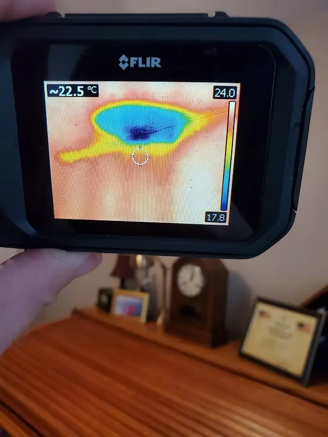 Thermal imaging inspection for water damage in Fort Dodge